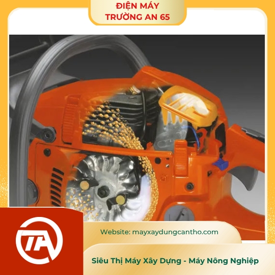 Máy cưa xích chạy xăng Husqvarna 353