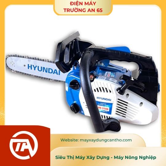 Máy cưa xích chạy xăng mini 1HP Hyundai HD-3100
