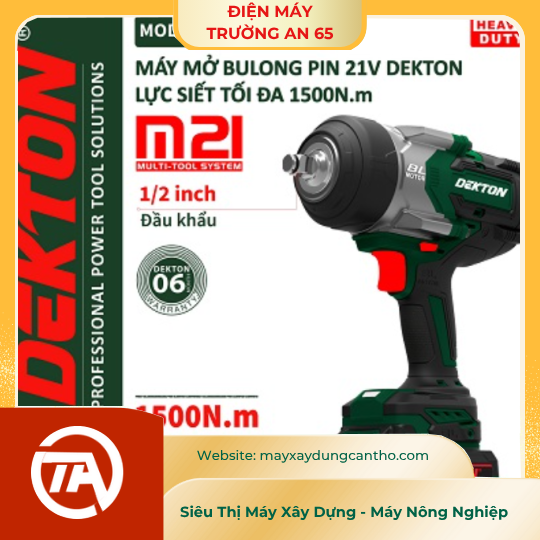 Máy Vặn Bulong Pin Dekton M21-IW1500N ( Chưa Pin và Sạc )