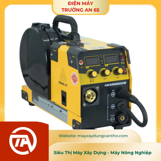 Máy hàn MIG không dùng khí 3 chức năng Hồng Ký Master HKMIG200S