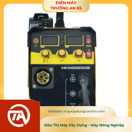 Máy hàn MIG không dùng khí 3 chức năng Hồng Ký Master HKMIG200S