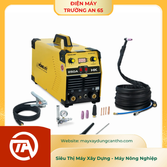 Máy hàn TIG DC que Hồng Ký Master HKTIG250A