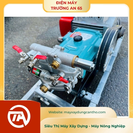 Bộ nén xịt rửa cao áp chạy động cơ điện