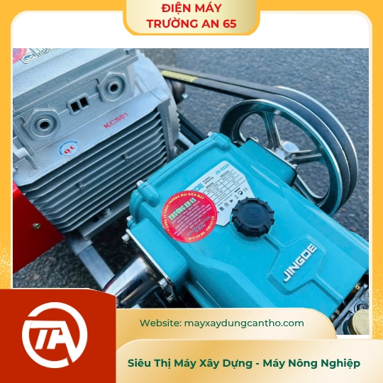 Bộ nén xịt rửa cao áp chạy động cơ điện