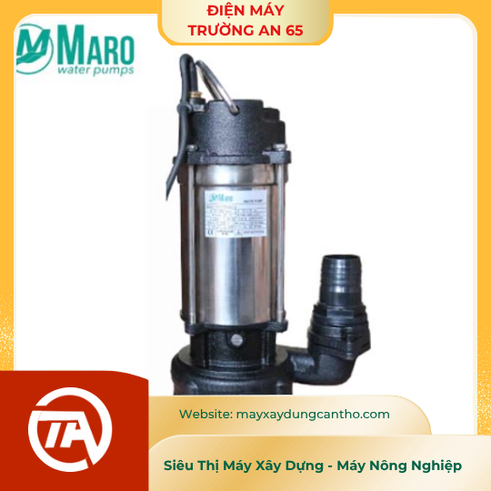 Bơm chìm cánh cắt rác Maro WQD7-10-0.75/QG 1HP