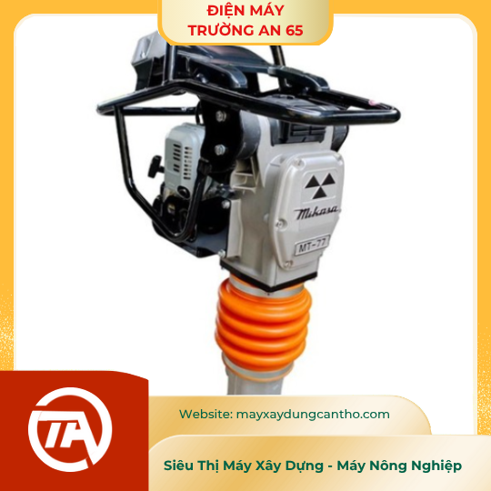 Máy đầm cóc xăng Mikasa MT77H-3.6HP (Honda GXR120)
