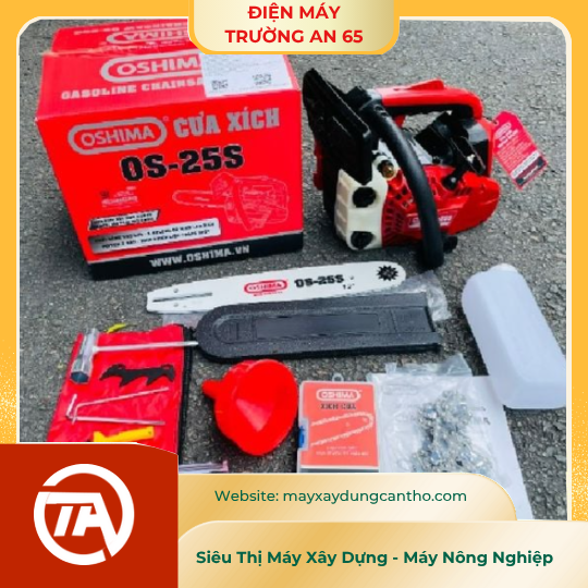 Cưa xích chạy xăng Oshima OS 25S - 900W