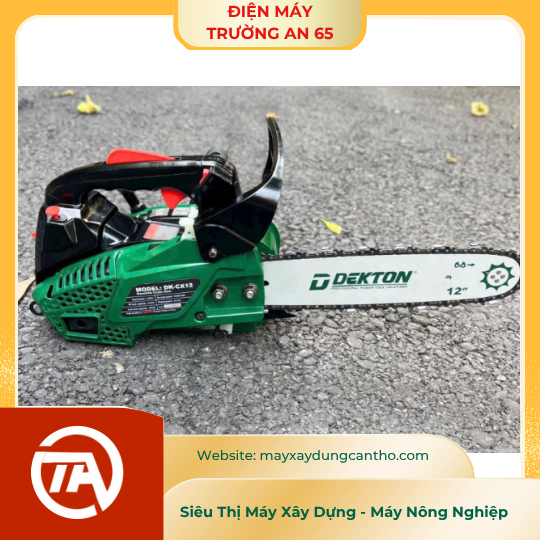Máy cưa xích chạy xăng DEKTON DK-CX12