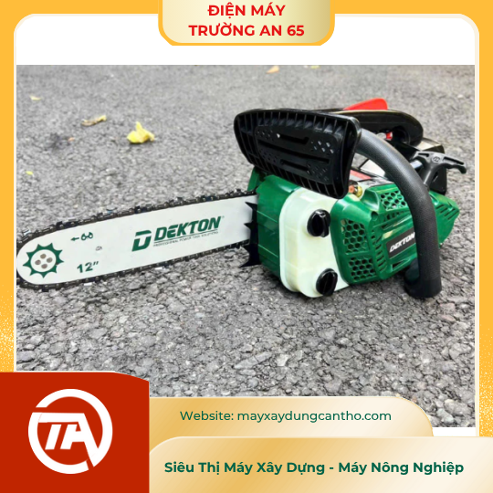 Máy cưa xích chạy xăng DEKTON DK-CX12
