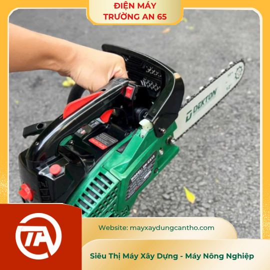 Máy cưa xích chạy xăng DEKTON DK-CX12