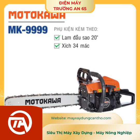 Máy cưa xích chạy xăng MOTOKAWA MK-9999