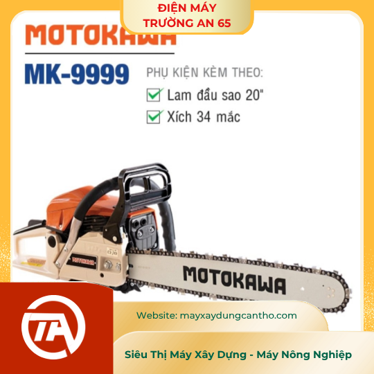 Máy cưa xích chạy xăng MOTOKAWA MK-9999