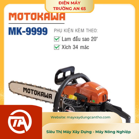Máy cưa xích chạy xăng MOTOKAWA MK-9999