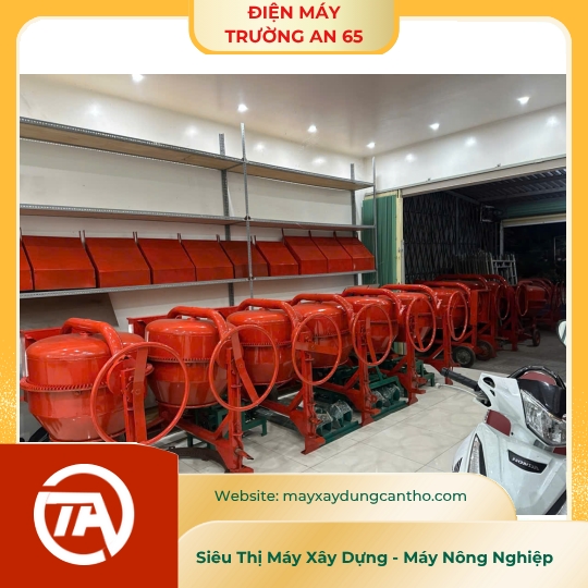 Cối trộn bê tông 1/2 bao TRƯỜNG AN