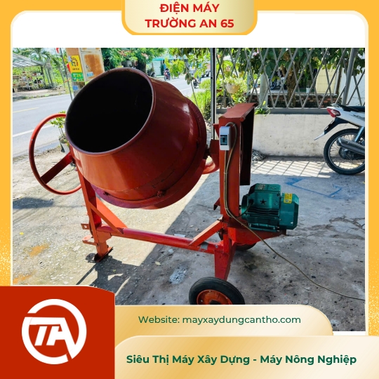 Cối trộn bê tông 1/2 bao TRƯỜNG AN