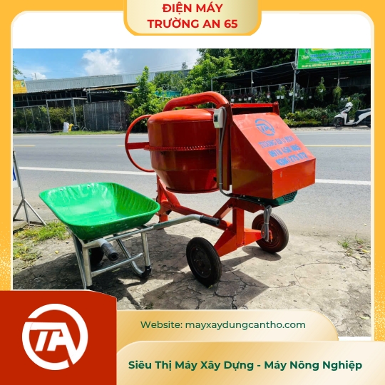 Cối trộn bê tông 1/2 bao TRƯỜNG AN