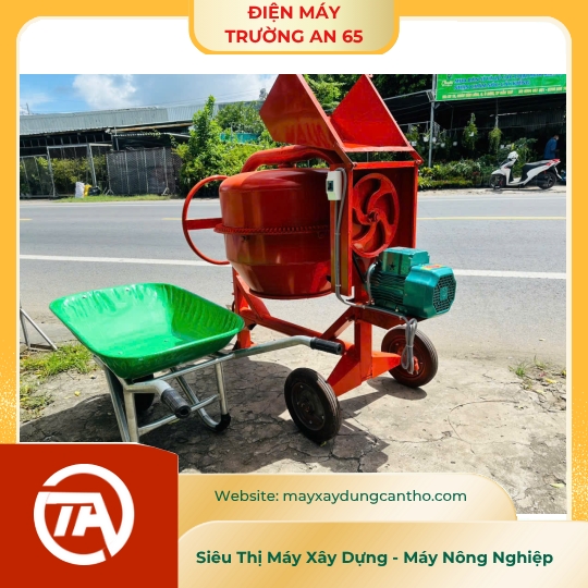 Cối trộn bê tông 1/2 bao TRƯỜNG AN