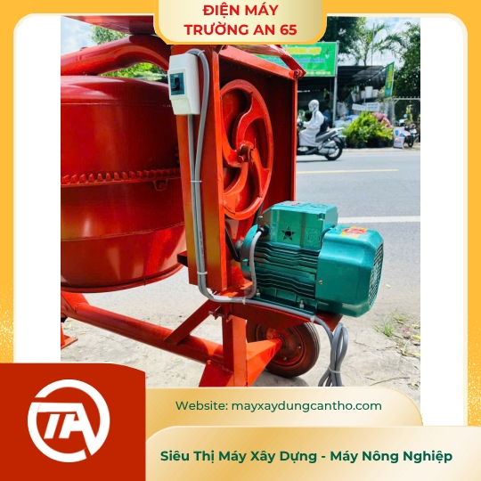 Cối trộn bê tông 1 bao TRƯỜNG AN